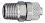 Push-on fitting 11.612-10, metal Ø10/8-R 1/2