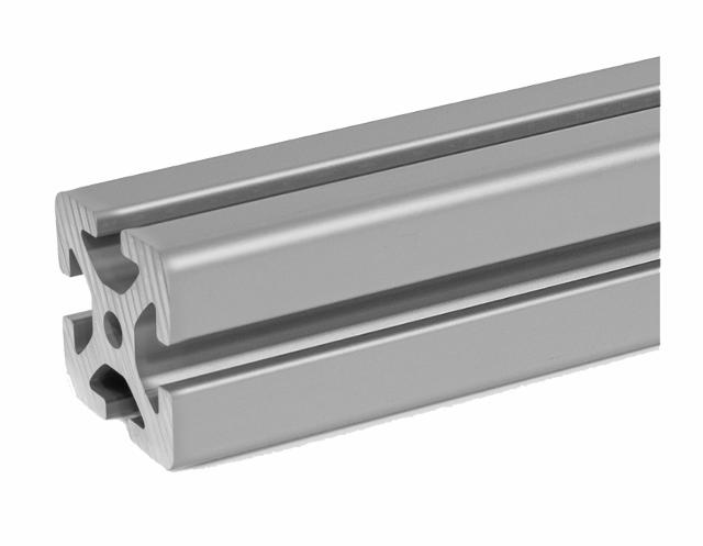 E+G Aluprofil, svær, 3000mm, pk. á 4