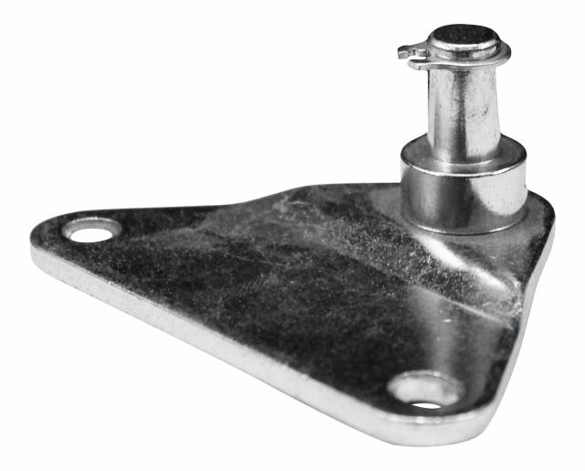 Fladt beslag med aksel Ø 6mm 8268WB